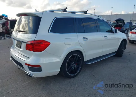 2015 Mercedes-Benz Gl 63 Amg 4Matic из США, поврежденный, VIN 4JGDF7EEXFA603906